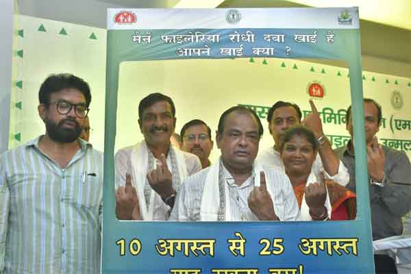 झारखंड में मंत्री इरफान की MDA अभियान की शुरुआत, 1.27 करोड़ लोगों को दी जाएगी दवा