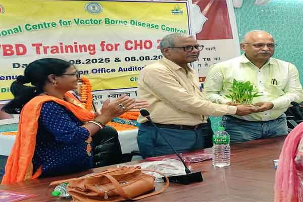 सिविल सर्जन कार्यालय में वेक्टर जनित रोगों पर आयोजित हुआ कार्यशाला