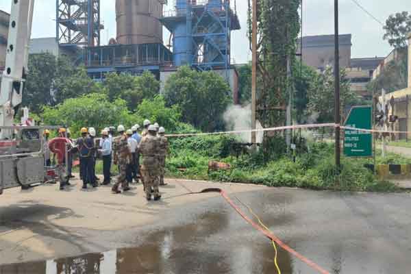 बोकारो स्टील प्लांट में गैस रिसाव, कर्मियों में मची अफरा-तफरी