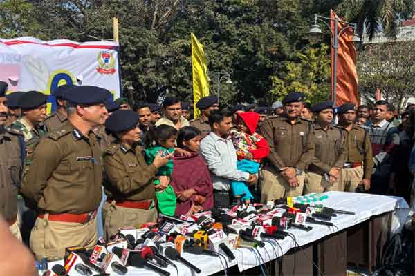 अगवा अंश-अंशिका सकुशल बरामद, DGP ने की रिवॉर्ड की घोषणा, दो अपहरणकर्ता अरेस्ट