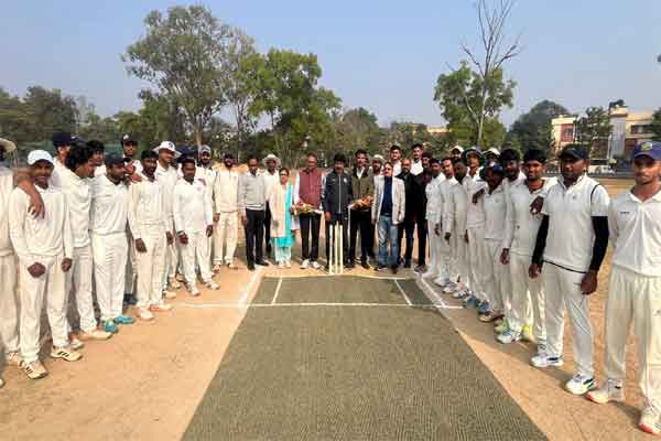 सात्विक मेमोरियल “A” डिवीजन लीग क्रिकेट का हुआ शुभारंभ