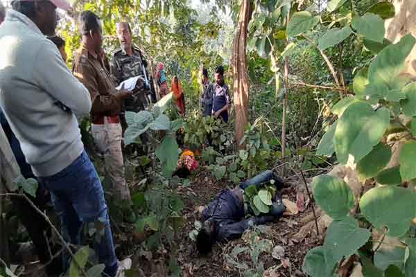 लातेहार : दस दिन से गायब युवक का शव कामता जंगल से बरामद