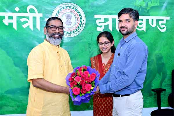 सीएम हेमंत सोरेन से मिले कई जिलों के डीडीसी