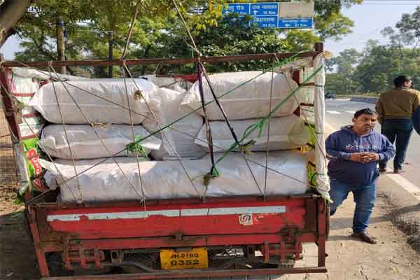 रांची में नो-इंट्री का उल्लंघन करने वाले 35 मालवाहक वाहनों पर हुई कार्रवाई