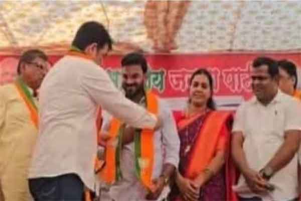 दिमाग चकरा जायेगा! पालघर घटना का आरोपी रहा काशीनाथ चौधरी भाजपा में शामिल