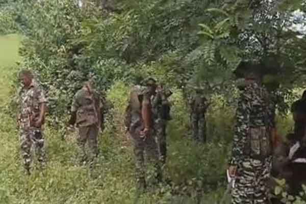 चतरा: अनगड़ा जंगल में सुरक्षाबलों व उग्रवादियों के बीच देर रात हुई मुठभेड़