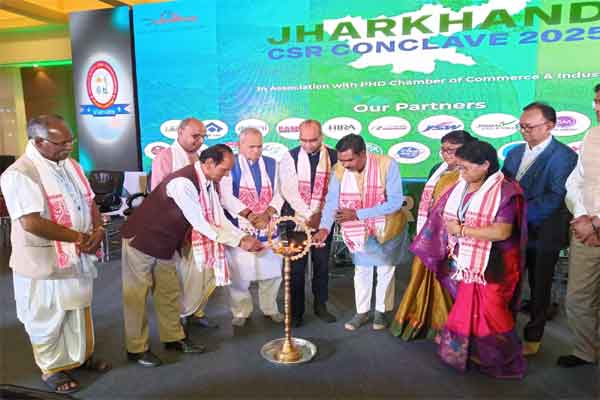 रांची में CSR कॉन्क्लेव 2025 का आगाज, सतत विकास व जनजातीय कल्याण पर रहा फोकस
