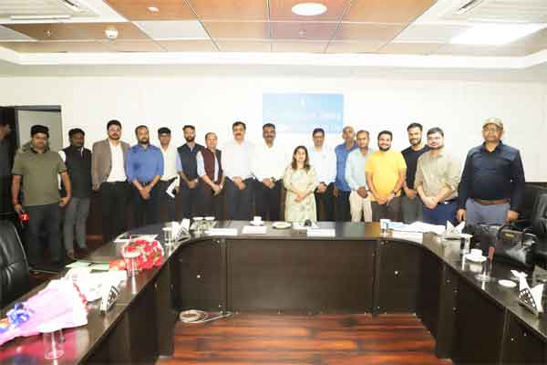 कोयला मंत्रालय के लोग और बड़े पत्रकारों ने किया सीसीएल दौरा