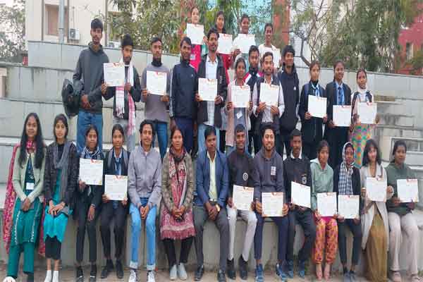 DSPMU में युवा महोत्सव स्पंदन में नागपुरी विभाग ने मारी बाजी