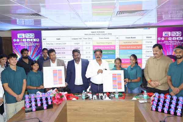 हीरो हॉकी इंडिया लीग 2025-26 का शेड्यूल जारी
