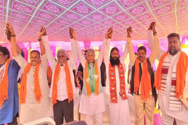 घाटशिला उपचुनाव प्रचार में बाबूलाल ने की हेमंत सरकार की आलोचना