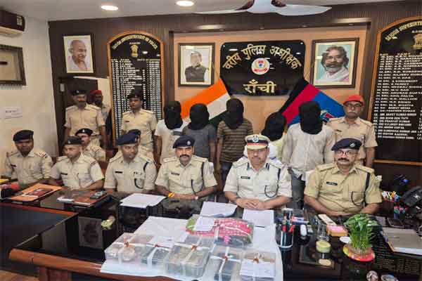 रांची: कांके में बंद घर से 35 लाख चोरी करने वाले गिरोह का पर्दाफाश, दो शातिर चोर गिरफ्तार
