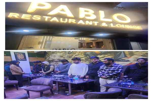 रांची: पाबलो रेस्टोरेंट में पुलिस का छापा, अवैध नशा सेवन के आरोप में 10 से अधिक हिरासत में