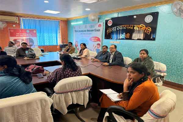 रांची : एनीमिया की रोकथाम पर स्वास्थ्य विभाग ने की अधिकारियों की विशेष बैठक