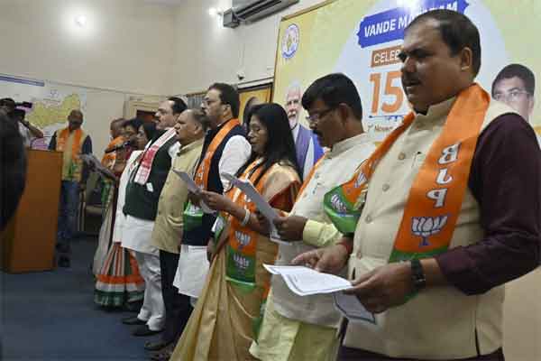 साक्षात दुर्गा,लक्ष्मी और सरस्वती स्वरूपा हैं भारत माताः बाबूलाल मरांडी