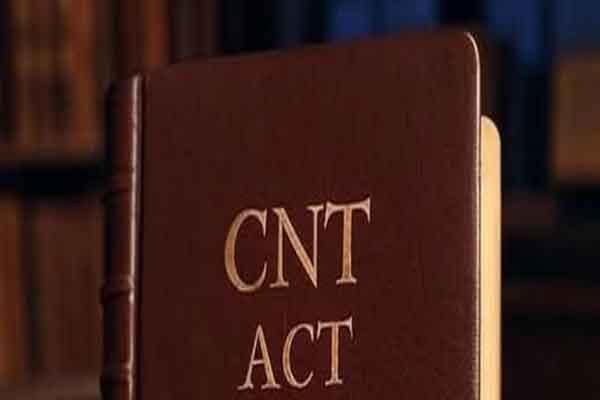 CNT Act में जमीन हस्तांतरण की अनुमति के लिए 1,151 आवेदन में 448 लंबित, 423 मामलों का निपटारा