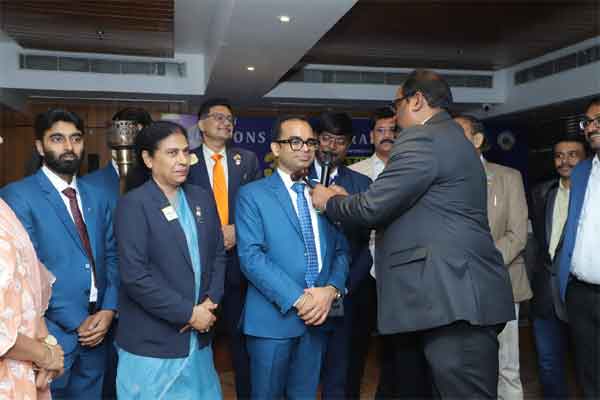 लायंस क्लब ऑफ रांची ग्लोबल का तीसरा शपथ ग्रहण समारोह रेडिसन ब्लू में संपन्न