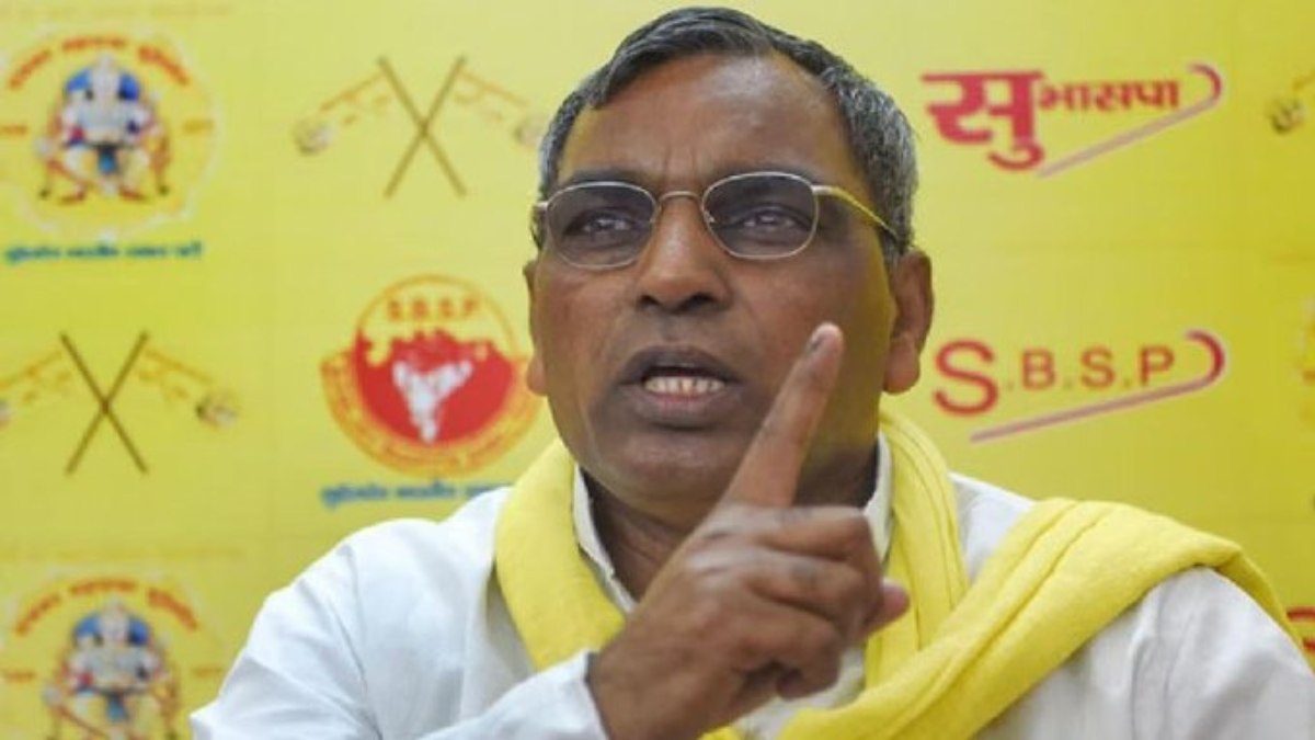 NDA की घटक दल सुभासपा बिहार में अकेले लड़ेगी चुनाव, राजभर ने किया ऐलान