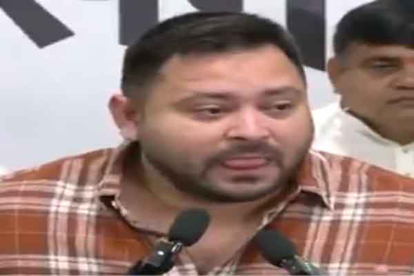 ED-CBI बेअसर हो गई तो अब BJP चुनाव आयोग को मोहरा बना रही : तेजस्वी यादव