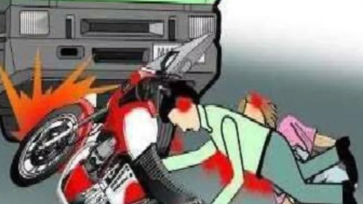 खूंटी:  वाहन की टक्कर से बाइक सवार दो युवकों की मौत