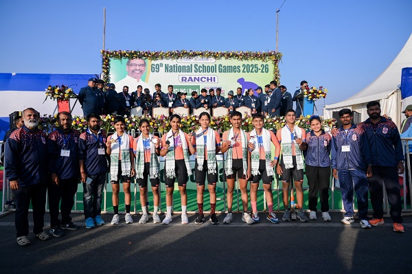 रांची: रोड साइक्लिंग मुकाबला संपन्न, शतरंज में दिखा रोमांच