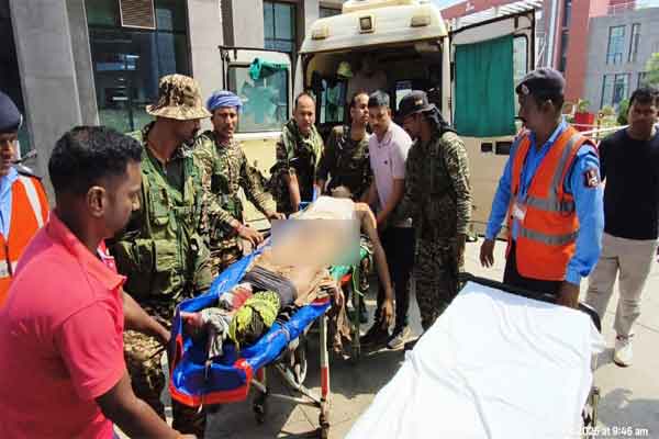 नक्सल विरोधी अभियान के दौरान IED विस्फोट, CRPF 134 बटालियन का जवान घायल