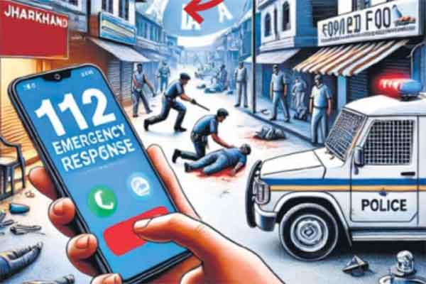 झारखंड पुलिस के इमरजेंसी रिस्पांस सिस्टम में आया सुधार, अब 12.47 मिनट में मिल रही मदद