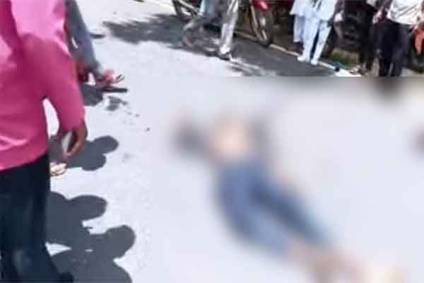 देवघर : दो बाइकों की जोरदार टक्कर, दो की मौत, एक घायल