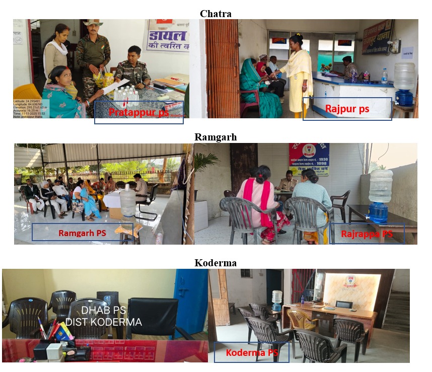 बोकारो जोन के थानों में आम जनता की सुविधाओं में हुआ सुधार