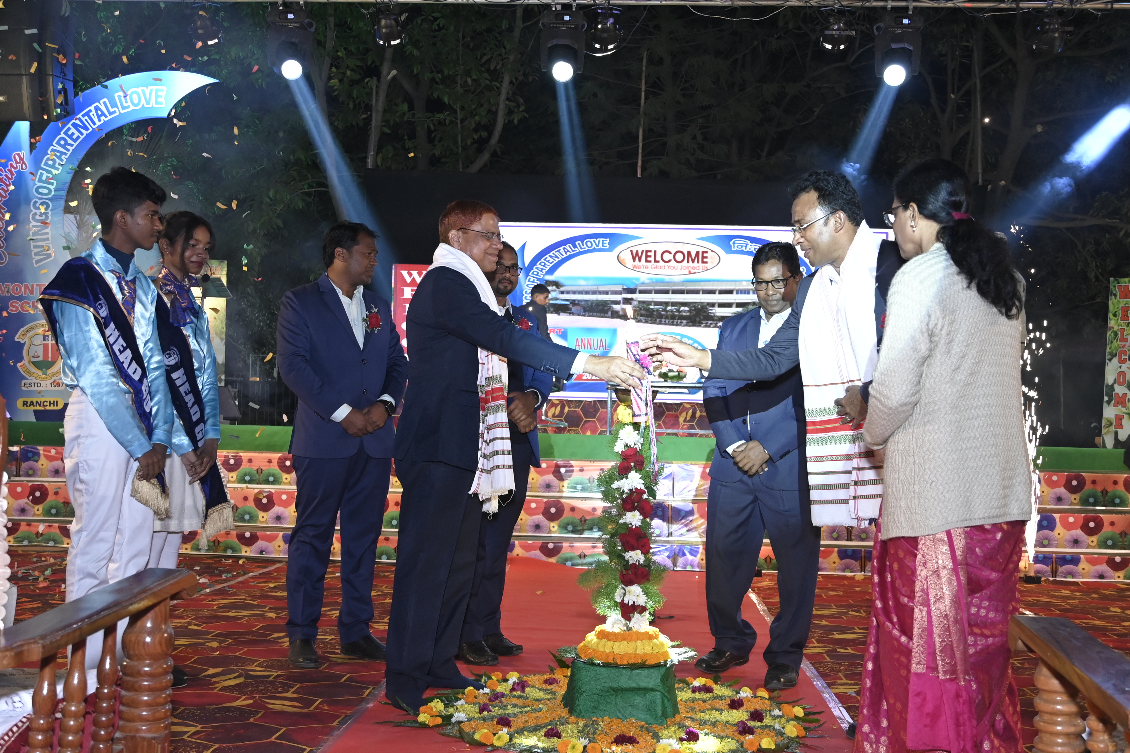 रांची :  मोंटफोर्ट स्कूल का वार्षिकोत्सव संपन्न, टॉपर्स छात्र हुए सम्मानित