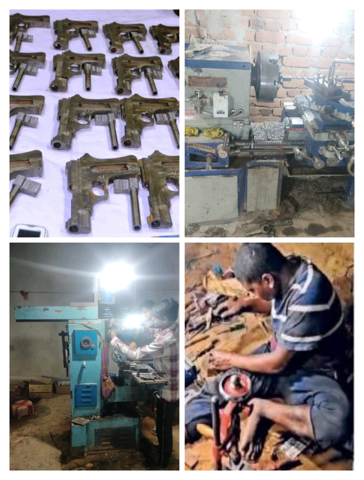 झारखंड में दूसरे राज्यों की पुलिस की सूचना पर अवैध हथियार फैक्ट्रियों  का हो रहा पर्दाफाश