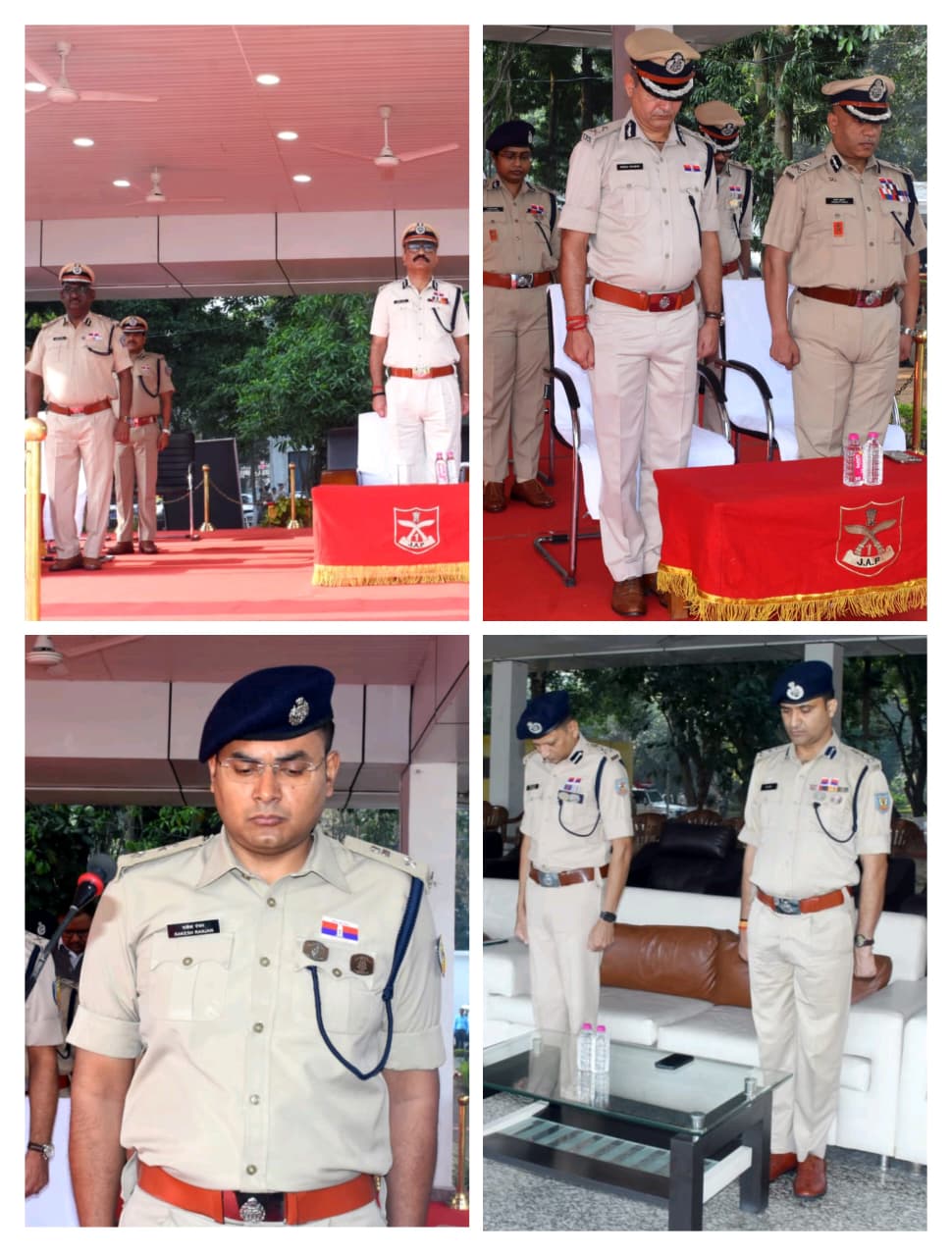 पुलिस स्मृति दिवस :  झारखंड DGP समेत कई अधिकारियों ने शहीदों को किया नमन