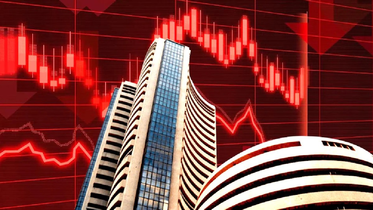शेयर बाजार में भारी गिरावट, सेंसेक्स 795 अंक टूटा,  इंफोसिस के शेयर 2.33% टूटे