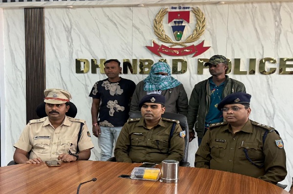 BOM डकैती कांड का खुलासा,  ओडिशा व धनबाद पुलिस ने दो आरोपियों को दबोचा