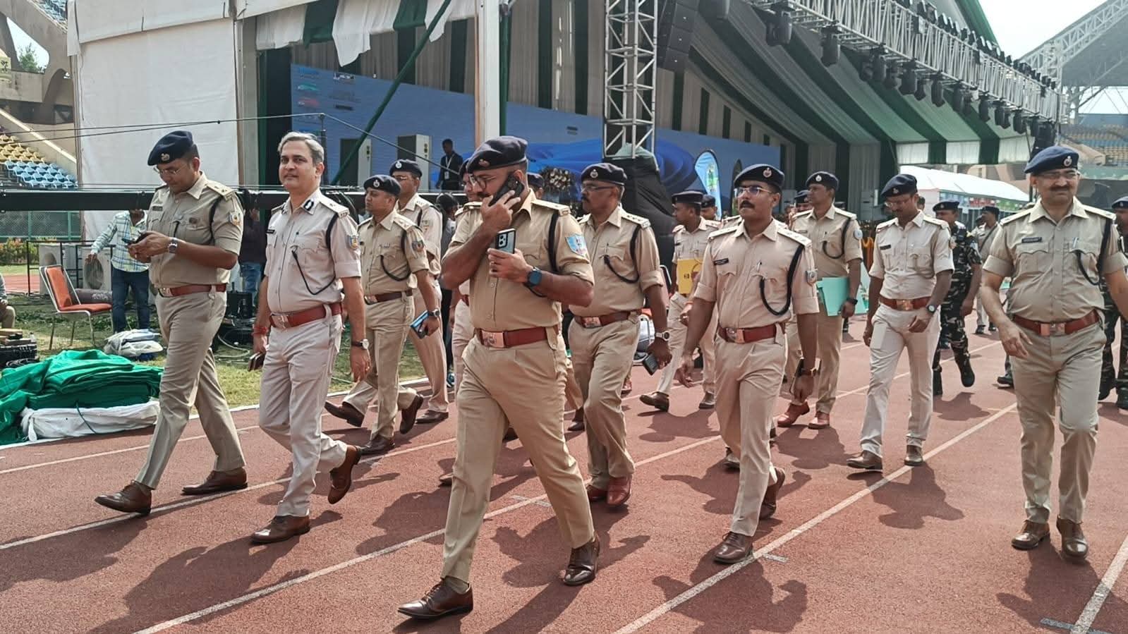 SAAF सीनियर एथलेटिक्स चैंपियनशिप : रांची पुलिस ने कसी कमर, IG-SSP ने की सुरक्षा व तैयारियों की समीक्षा