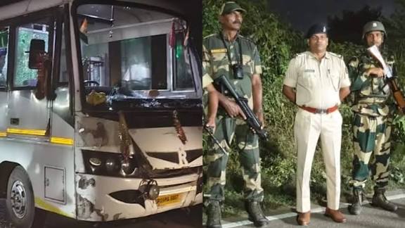 बेगूसराय :  अवैध शराब कारोबारियों ने पुलिस टीम पर किया हमला, पांच जवान घायल