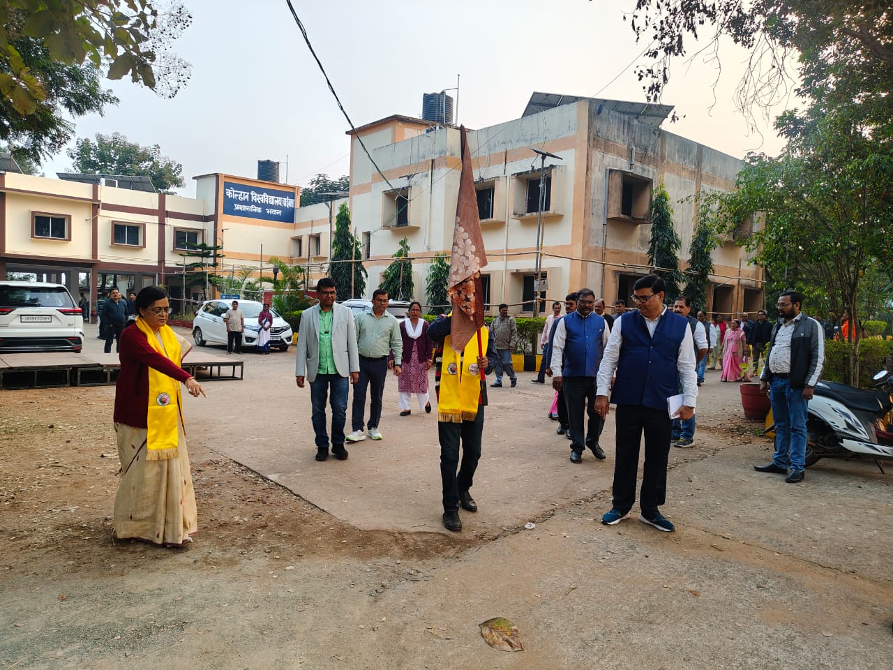 कोल्हान विश्वविद्यालय के 6वें दीक्षांत समारोह की तैयारी अंतिम चरण में