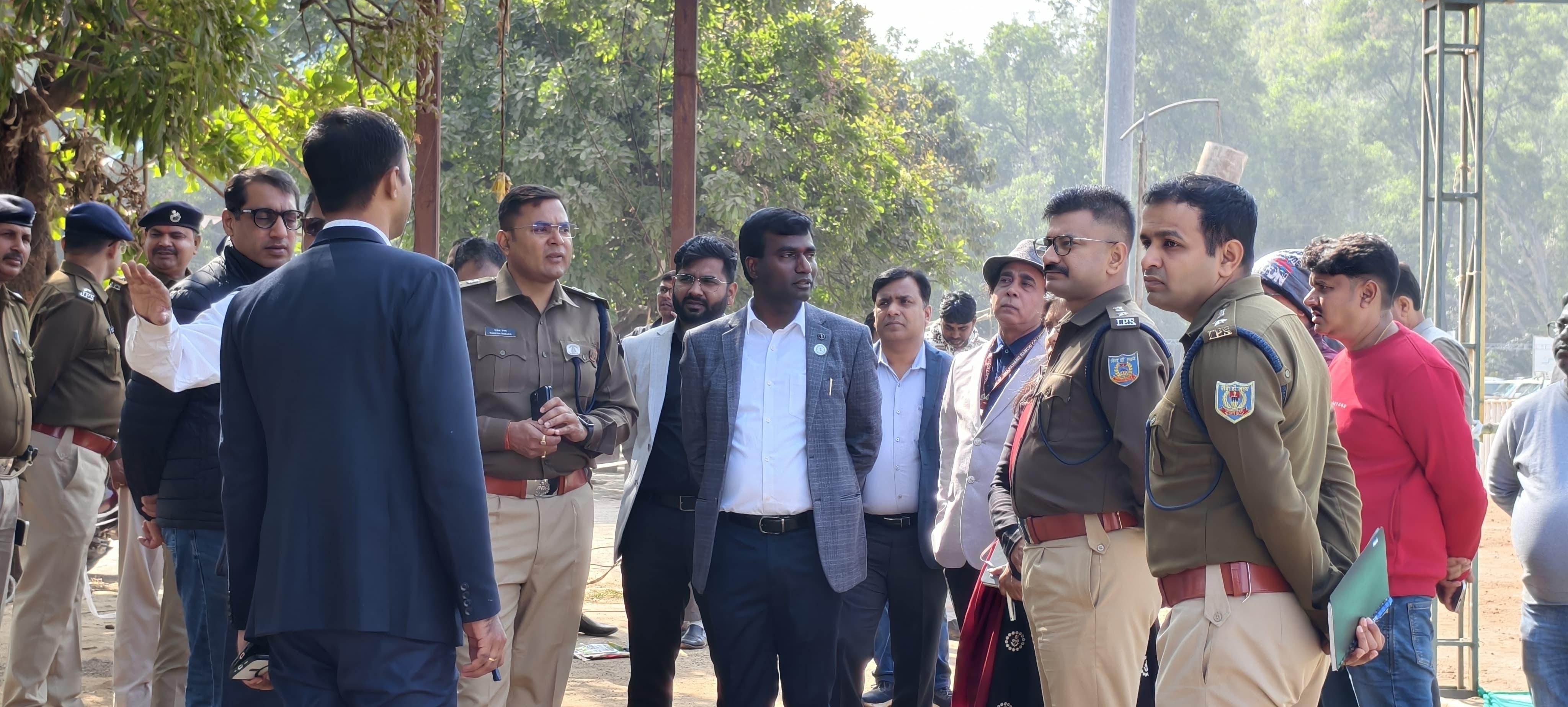रांची डीसी ने 28 नवंबर को होने वाले नियुक्ति पत्र वितरण कार्यक्रम की तैयारियों का किया निरीक्षण