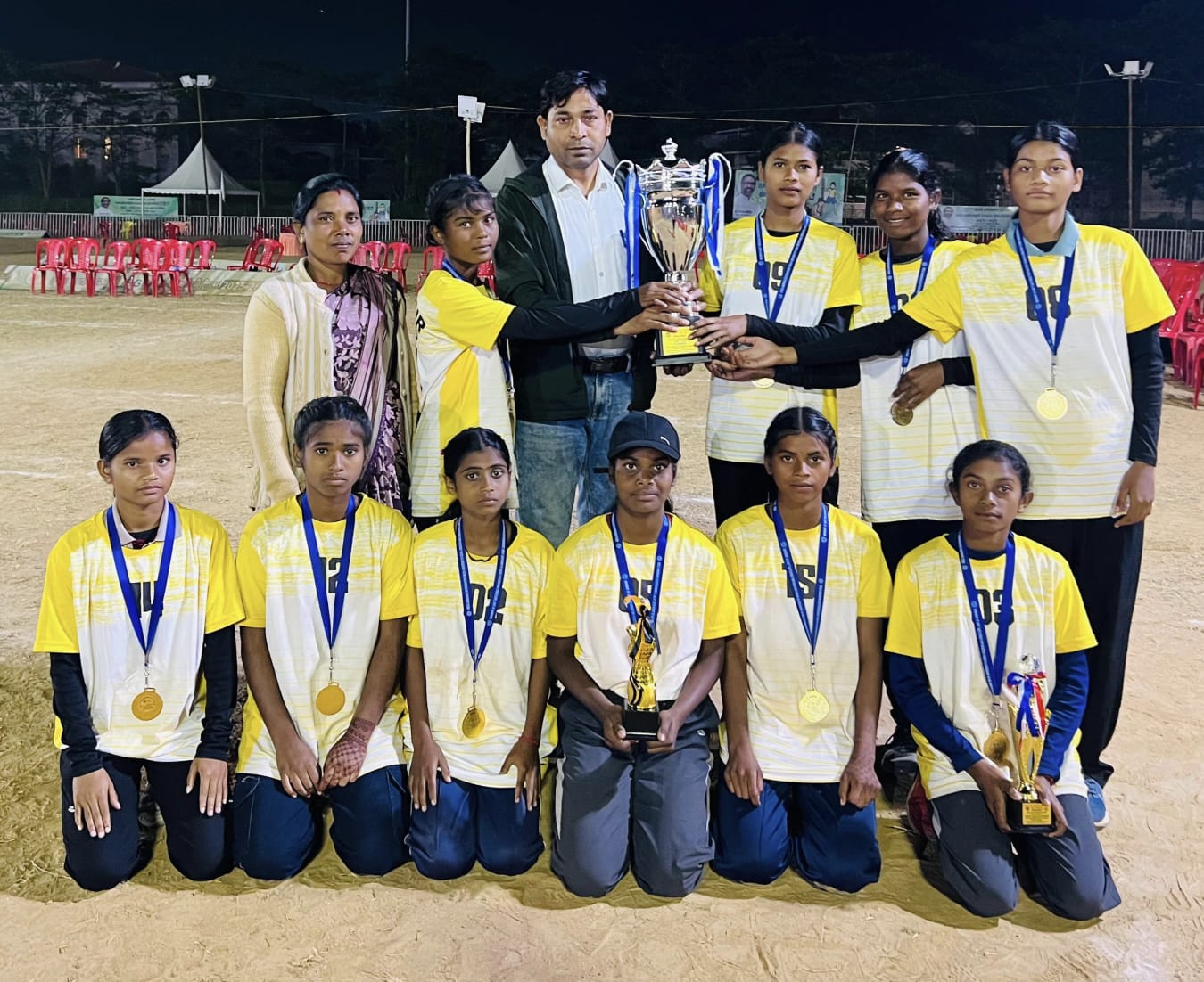 राज्यस्तरीय खो-खो प्रतियोगिता में रामगढ़ की बेटियों का कमाल, अंडर–17 टीम बनीं चैंपियन