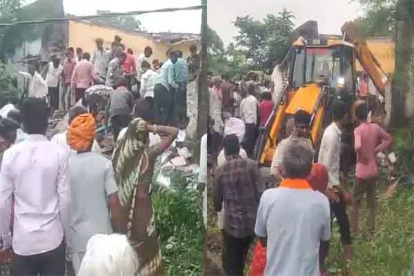 राजस्थान :  झालावाड़ में सरकारी स्कूल की छत भरभराकर गिरी, 4 बच्चों की मौत, कई के दबे होने की आशंका