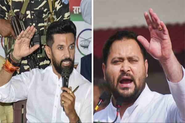 चिराग की तेजस्वी को चुनौती, कहा- हिम्मत है तो चुनाव बहिष्कार कर के दिखाएं