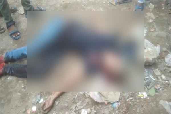 देवघर :  बाजार समिति के पास दिनदहाड़े युवक की चाकू से गोदकर हत्या