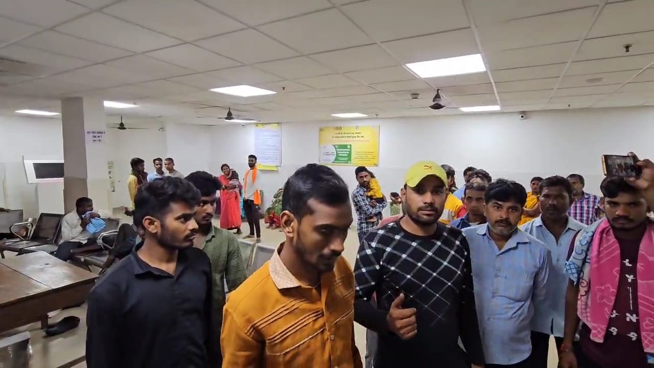 हजारीबाग के शेख भिखारी मेडिकल कॉलेज में लगी आग