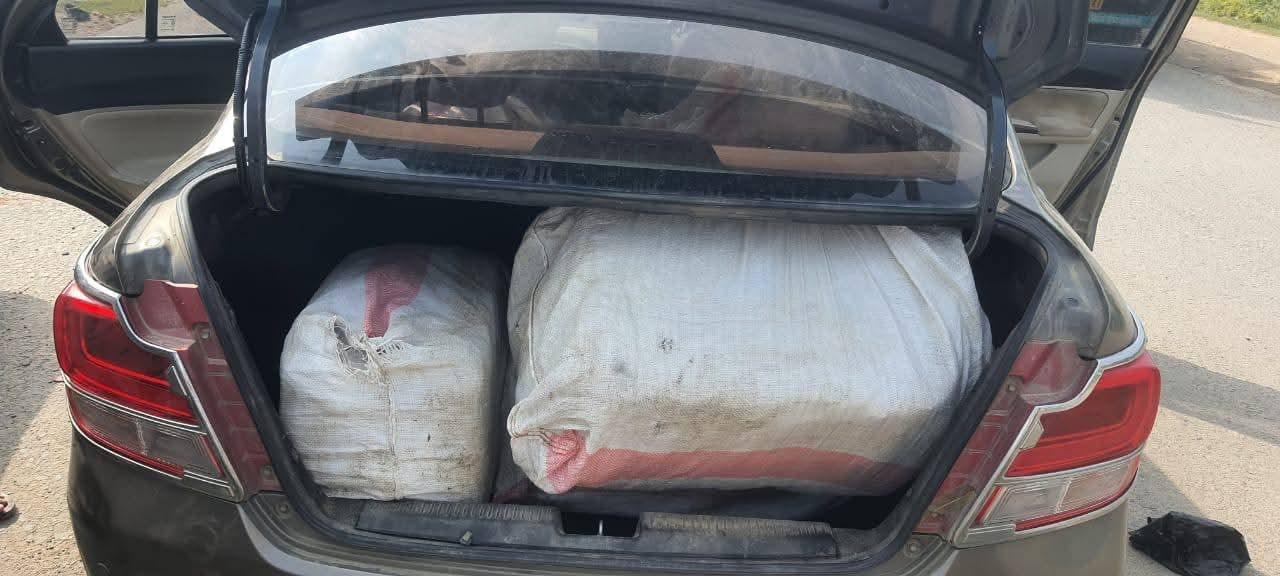 सहरसा : कार से 2 क्विंटल से ज्यादा गांजा बरामद, कीमत 55 लाख रुपये