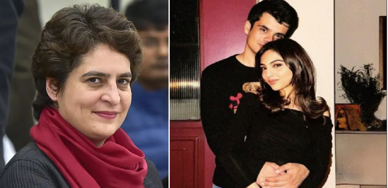 गांधी और वाड्रा परिवार में खुशी का माहौल, प्रियंका के बेटे रेहान ने लॉन्ग टाइम गर्लफ्रेंड से की सगाई!