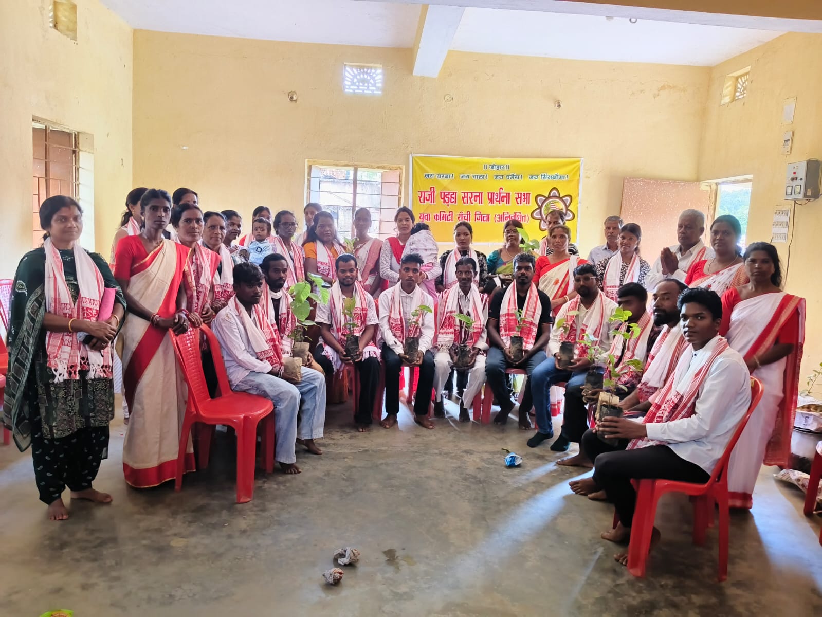 बांधगाड़ी में सरना प्रार्थना सभा युवा समिति का गठन, 12 को आक्रोश महारैली में भाग लेने का निर्णय