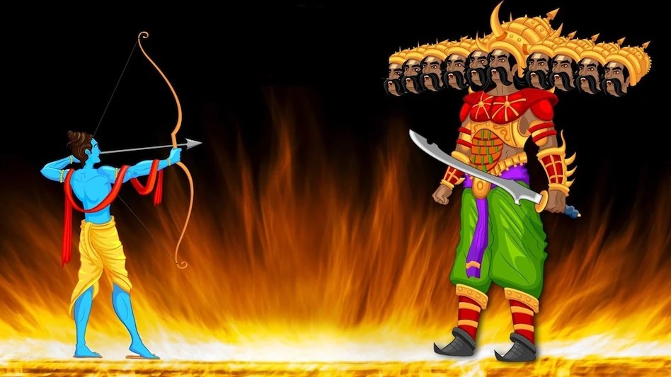 विजयादशमी पर बन रहे दो शुभ संयोग, जानें रावण दहन का समय और पूजा विधि