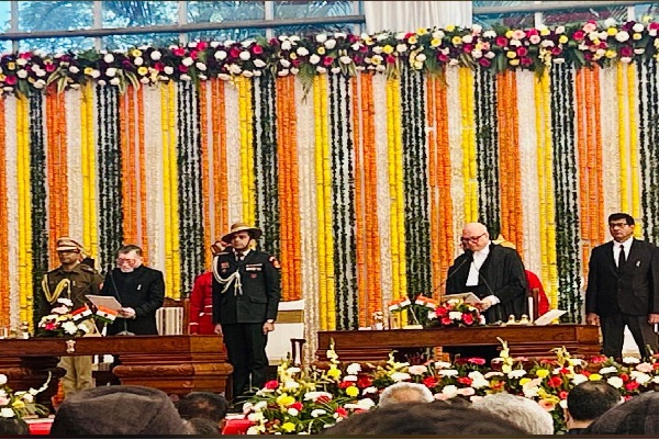 एम एस सोनक ने ली झारखंड हाईकोर्ट के चीफ जस्टिस पद की शपथ