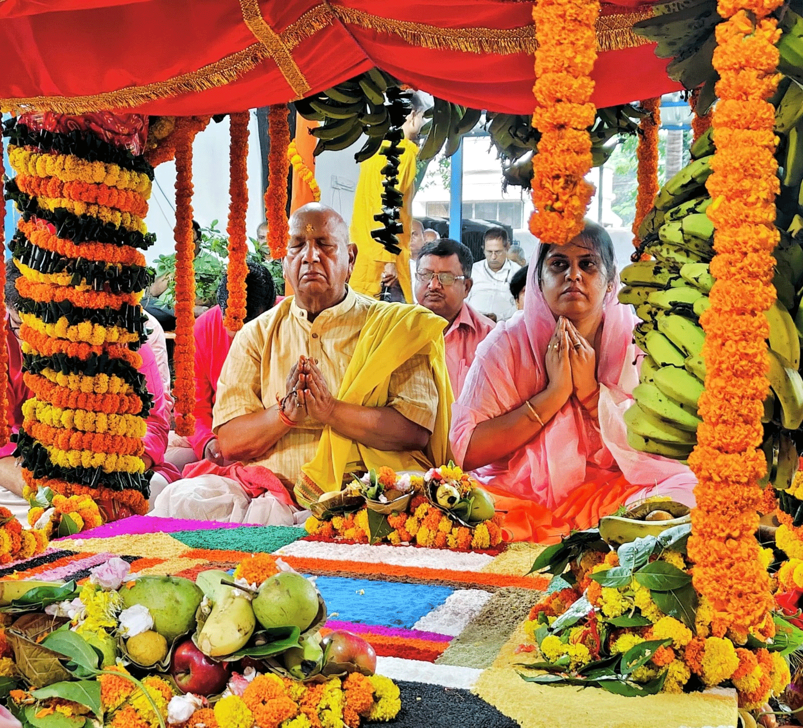 विधि-विधान से संपन्न हुई 25वीं रामार्चा पूजा, शुक्रवार को महाप्रसाद का वितरण