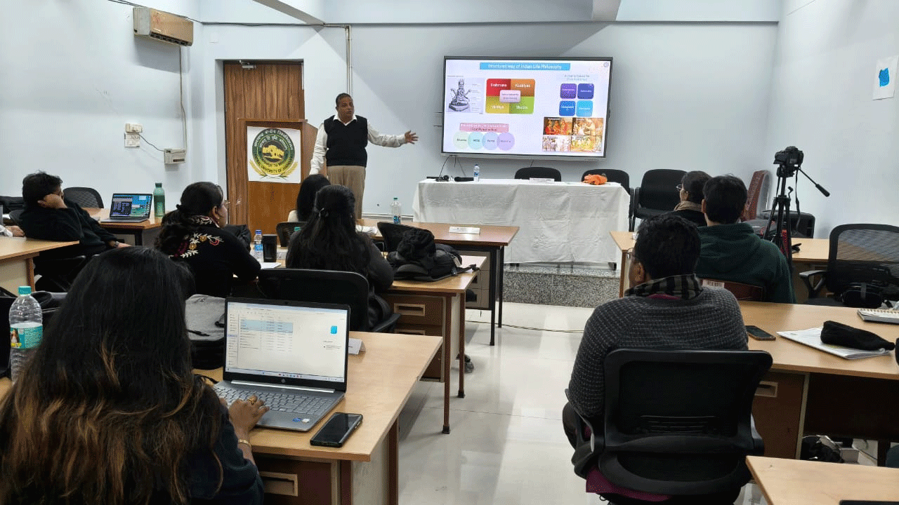 CUJ में क्षमता-विकास कार्यक्रम का बारहवां दिन